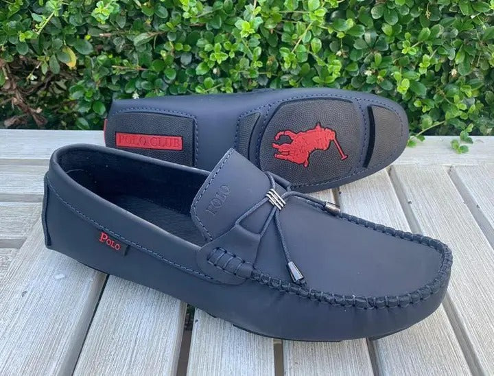 Mocassins en cuir