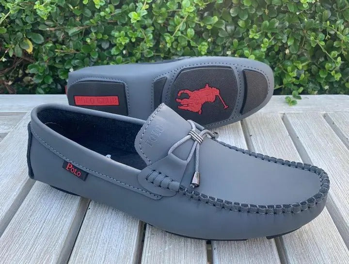 Mocassins en cuir
