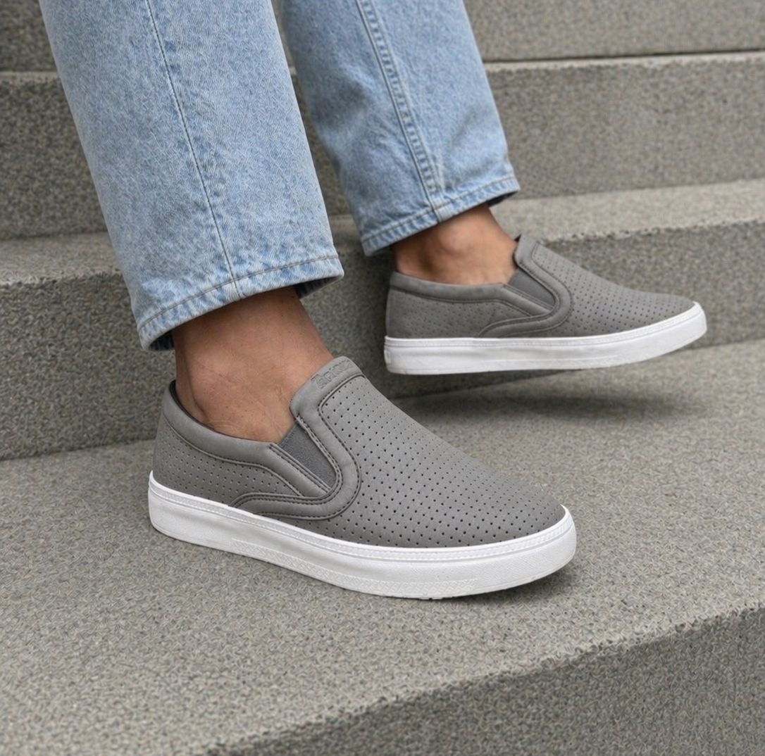 Basket Slip-On Grise