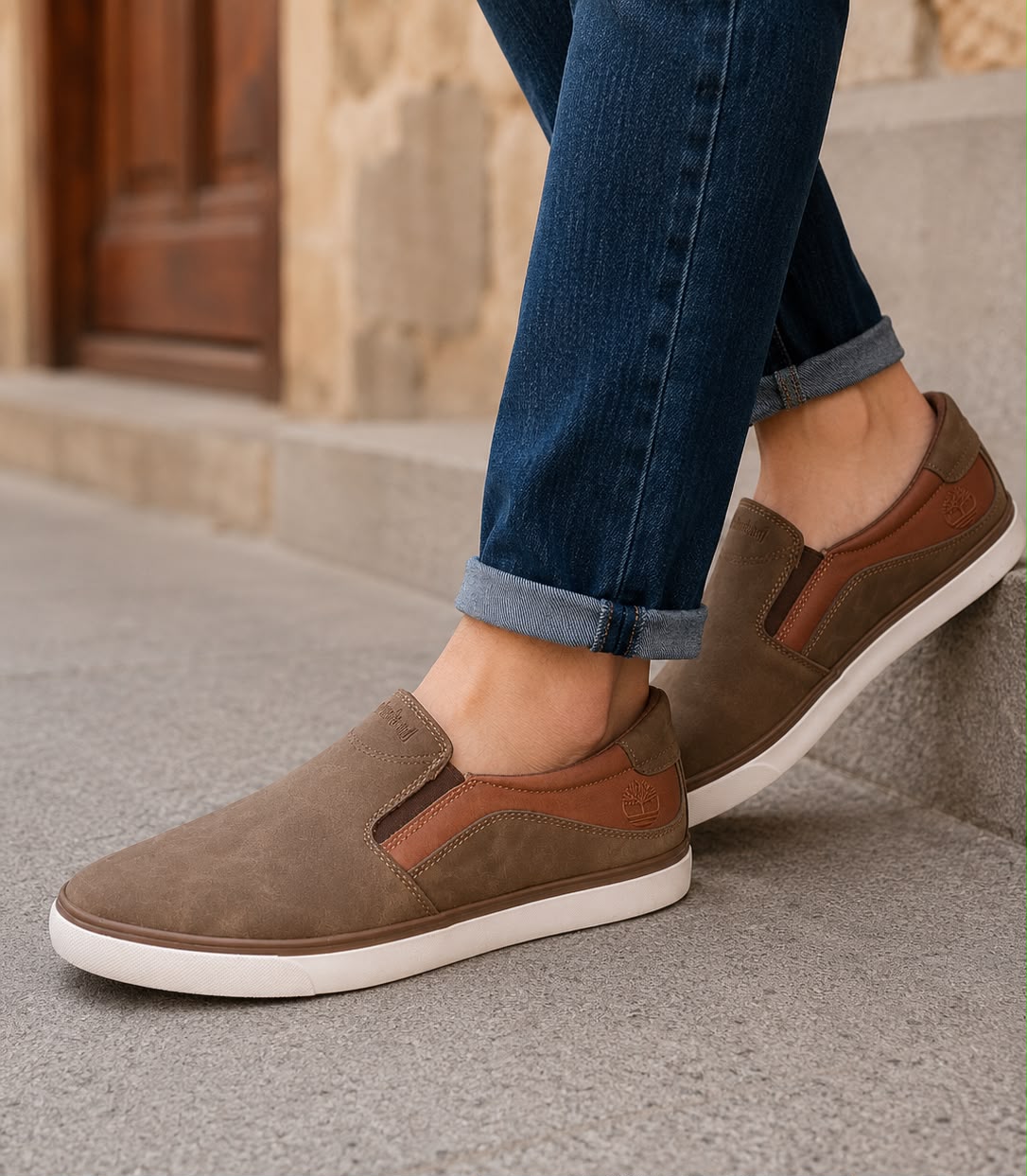 Slip-on de style décontracté