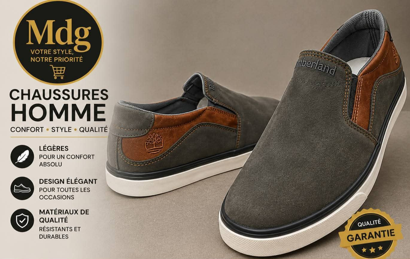 Slip-on de style décontracté