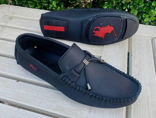 Mocassins en cuir