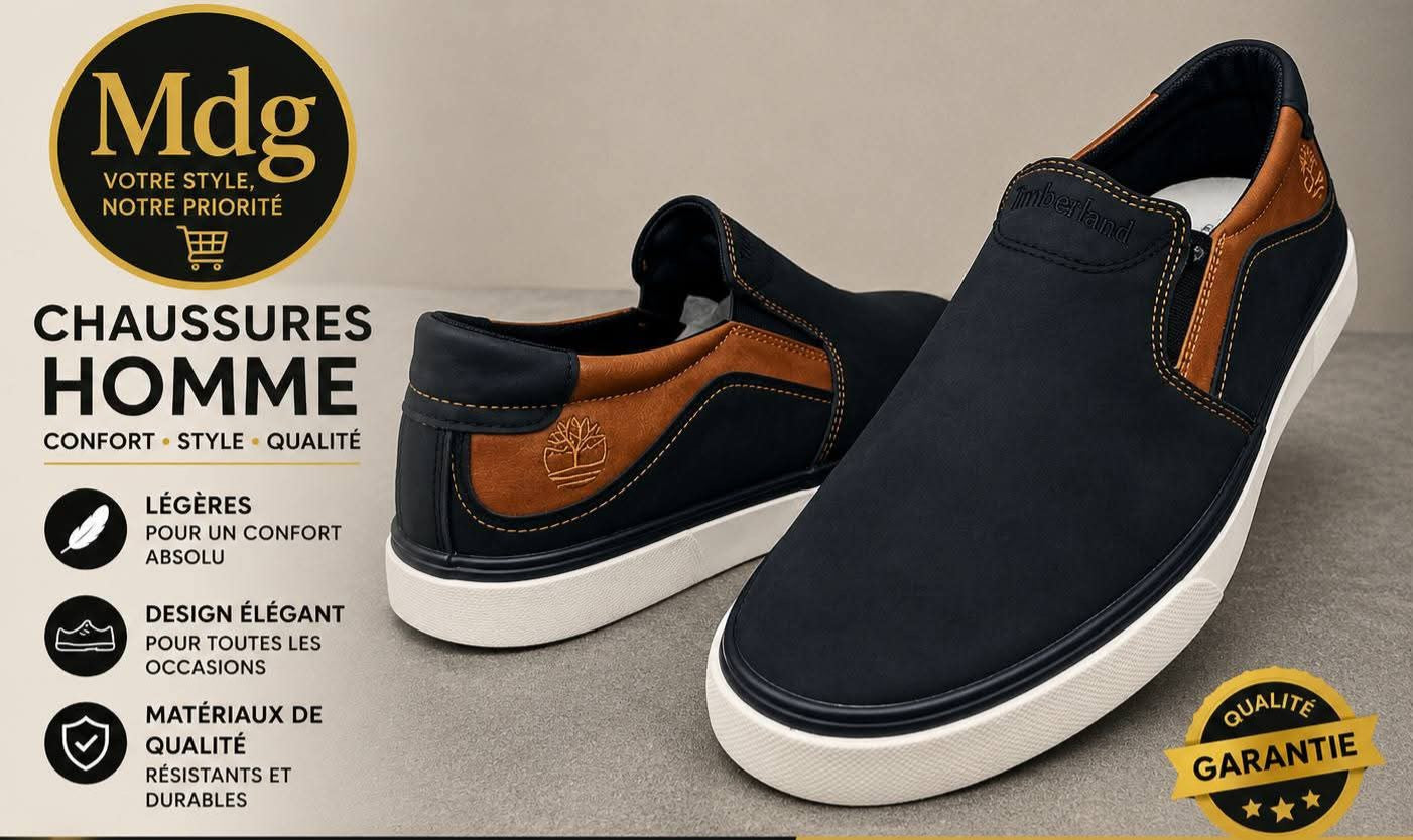Slip-on de style décontracté